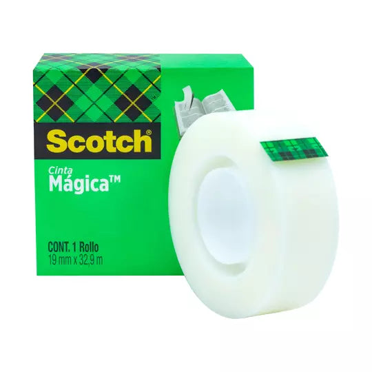 Cinta mágica 3M Scotch 810 Medidas: 19 m m x 32.9 m 1 pieza