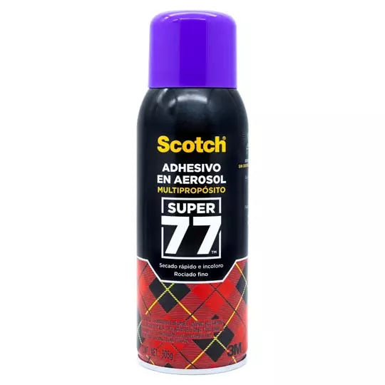 Adhesivo permanente Scotch Super 77 Mod. 7716 305 gramos 1 pieza