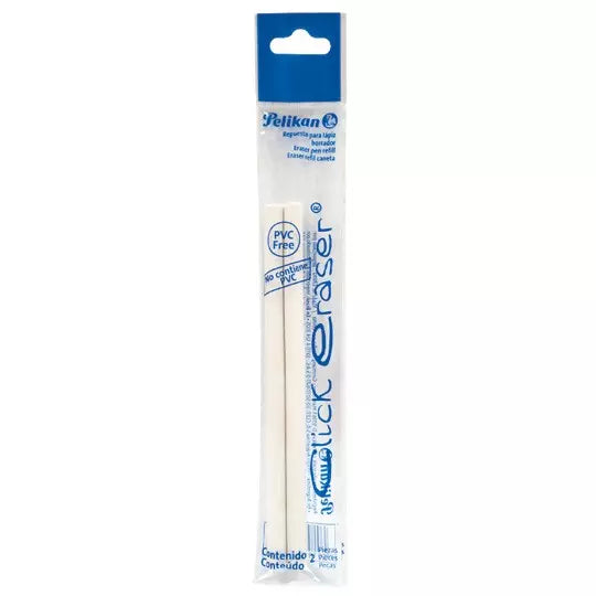 Repuesto de goma Pelikan Click eraser ti po lápiz paquete con 2 piezas