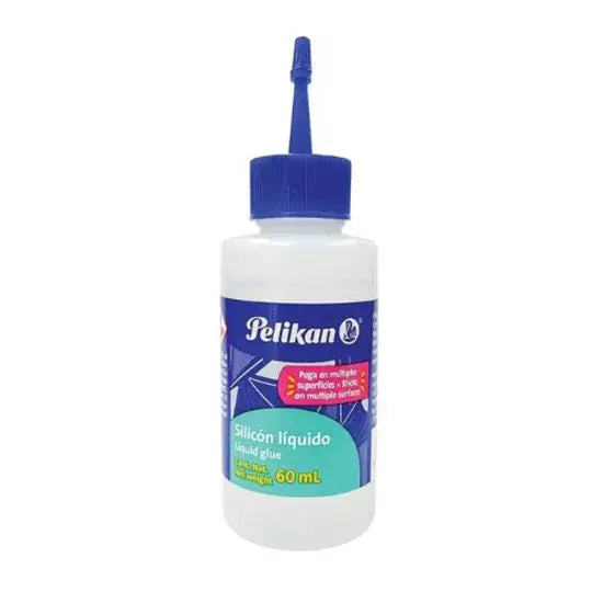 Silicón líquido Pelikan base solvente bo tella de 60 ml 1 pieza