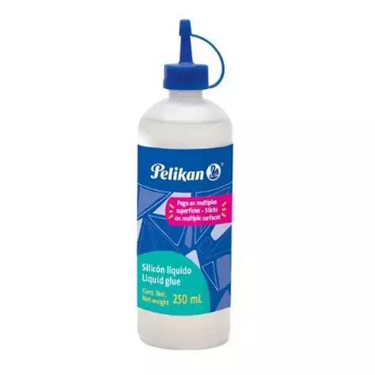 Silicón líquido Pelikan base solvente bo tella de 250 ml 1 pieza
