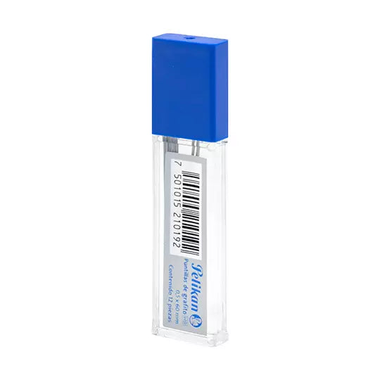 Puntillas de grafito Pelikan de 0.5 mm H B tubo con 12 puntillas