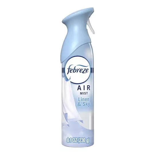 Aromatizante de ambiente y eliminador de olores Febreze Linen & Sky 230g