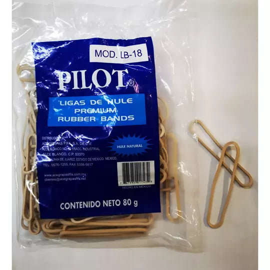 Ligas Pilot No. 18 nacional bolsa de 80 g