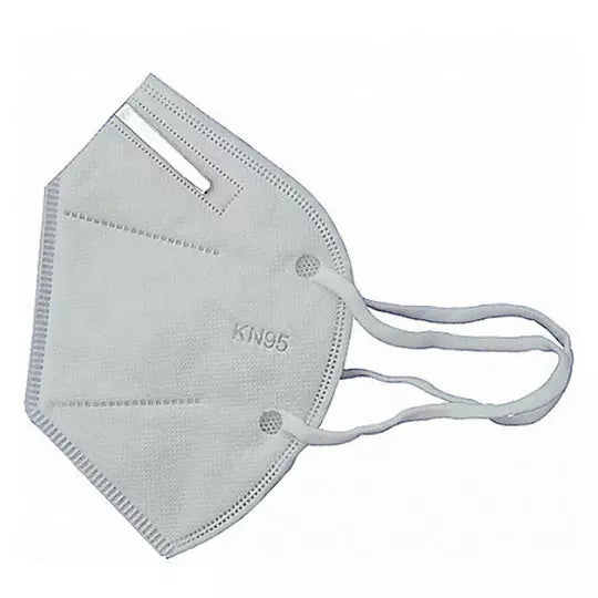 Cubrebocas KN95 color blanco paquete con 50 pzas