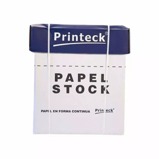 Caja de papel stock Printeck de 9.5" x 1 1" 3 tantos