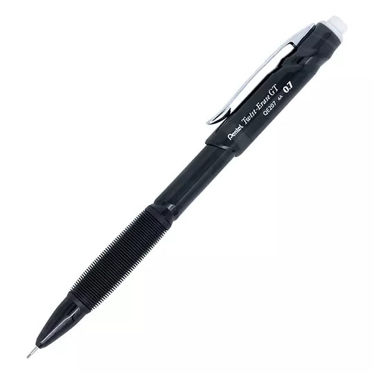 Lapicero Pentel twist-erase, punto 0.7 m m, color negro, 1 pieza
