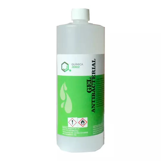 Gel antibacterial Quimica Jerez de 1 lt. .