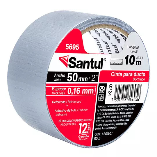 Cinta para ducto santul para ducto 10 m. .