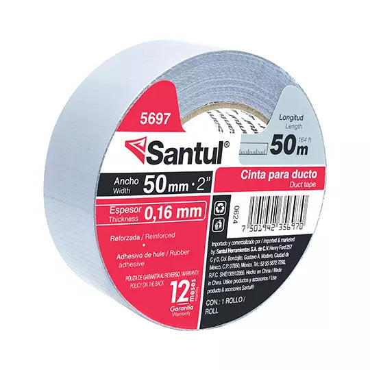 Cinta para ducto santul 50 m. .