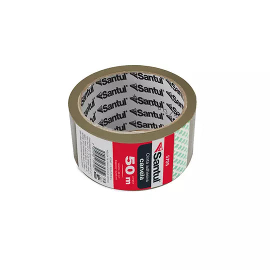 LM-Cinta empaque adhesiva SANTUL canela de 48MM X 50M