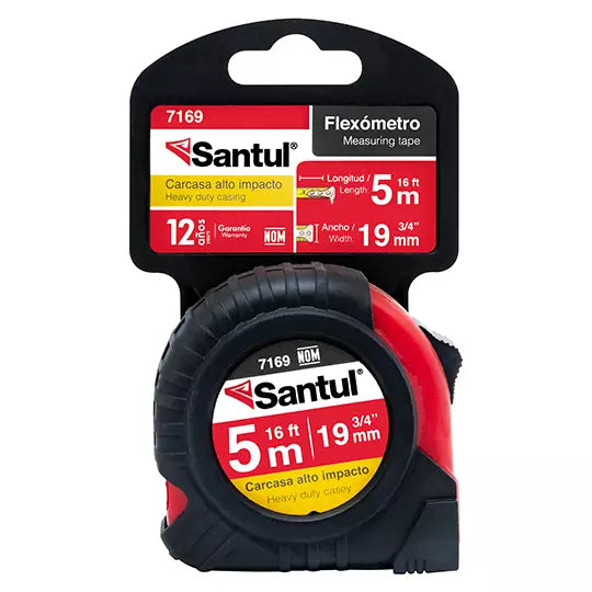 Cinta métrica santul de 5 M .