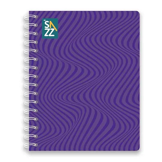 Cuaderno profesional SAZZ Classic doble arillo cuadro grande C7 con 100 hojas