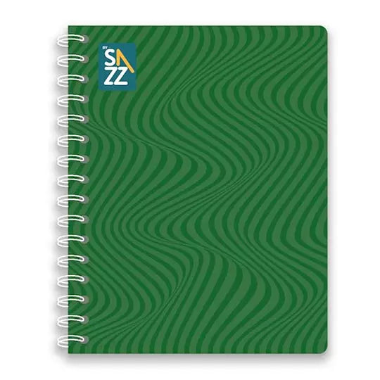 Cuaderno forma francesa SAZZ Classic dob le arillo cuadro grande C7 con 100 hojas