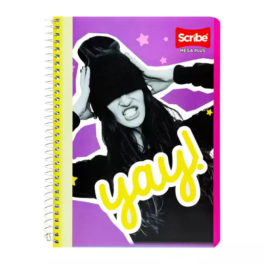Cuaderno forma francesa SCRIBE Mega plus cuadro grande (7 mm) con 100 hojas