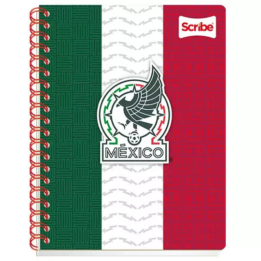 Cuaderno profesional SCRIBE Selección Me xicana cuadro chico (5 mm) c/ 100 hojas