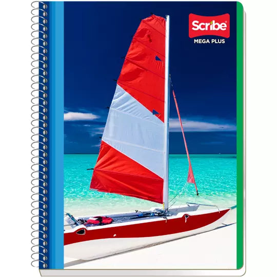 Cuaderno profesional SCRIBE Mega plus cu adro chico (5 mm) con 100 hojas