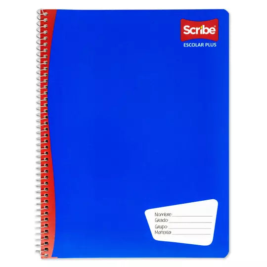 Cuaderno profesional SCRIBE Escolar plus raya con 100 hojas