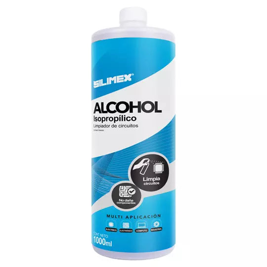 ALCOHOL ISOPROPÍLICO 1 LT SILIMEX .