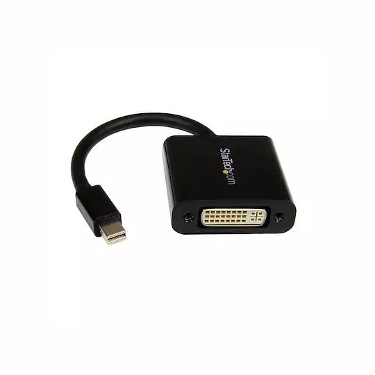 StarTech.com Adaptador Mini DisplayPort a DVI - Dongle Conversor Mini DP 1.2 a DVI-D Video 1080p Monoenlace - mDP o Thunderbolt 1/2 Mac/PC - 1920 x 1200 Supported - Negro