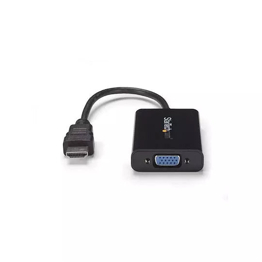 StarTech.com Cable Adaptador Externo Convertidor de Video y Audio HDMI® a VGA - 1920x1200 - Negro