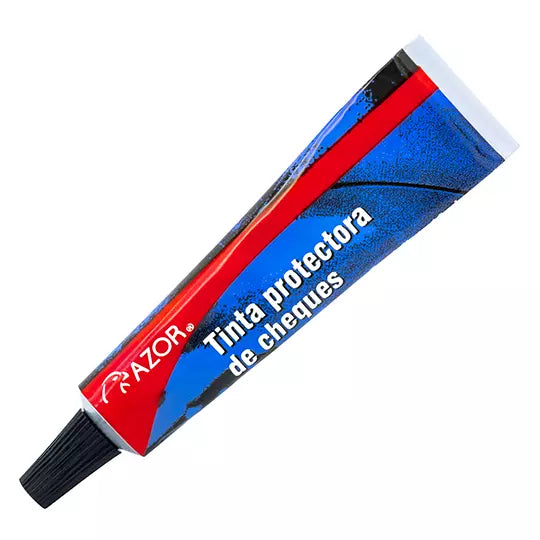 Tinta protectora de cheques Stafford col or rojo 12 ml