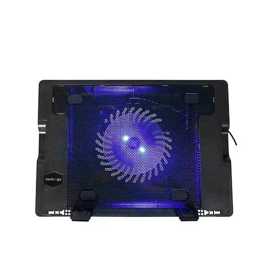 Base enfriadora con luz Led T2G Mod. A5 1881 color negro