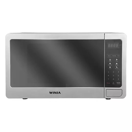 MICROONDAS WINAR 0.7 FT PANTALLA LED COL OR PLATA