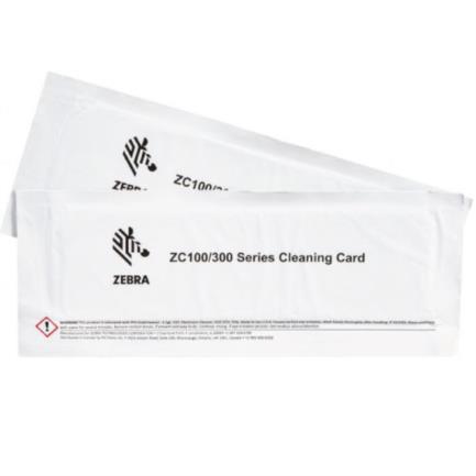 Kit de Limpieza Zebra para ZC100/ZC300 Incluye 2 Tarjetas