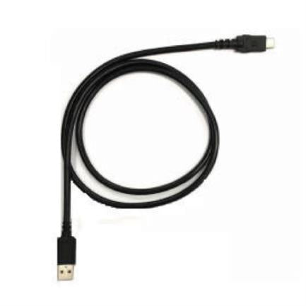 Zebra Cable USB A Macho USB C Macho 1 Metro Negro