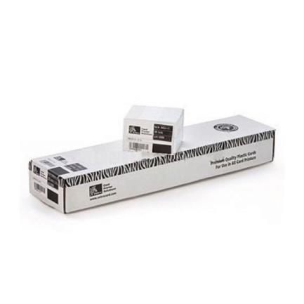 Tarjetas PVC Blancas Zebra de 300MIL Paquete con 500 piezas