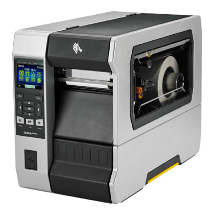Impresora Zebra ZT610 TT 4 pulg 203 Color Touch dpi US Cord Serial USB RJ45 Bluetooth 4.1 USB Rewind ZPL