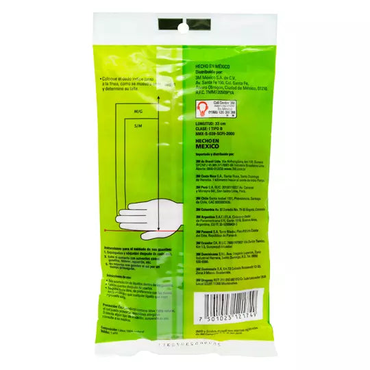 Guante Multiusos 3M Scotch Brite 8 - 8 1/2 Med/Gde 1 Pza