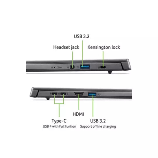 Laptop Acer Aspire 14 AI A14-52M-72FH, I ntel Core Ultra 7 256V