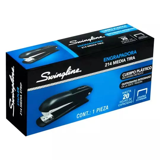Engrapadora 214 media tira ACCO engrapad ora metálica