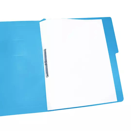 Carpeta pressboard Accopress sh ACCO ofi cio color azul claro con broche de 8 cm