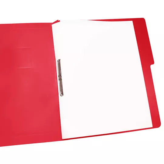 Carpeta pressboard Accopress sh ACCO ofi cio color rojo con broche de 8 cm