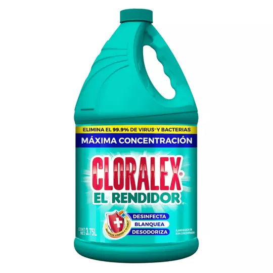 Blanqueador Cloralex, cloro 3.75 Lt.. .