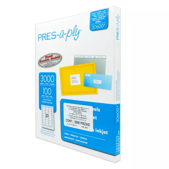 Etiqueta tecnología laser/inkjet AVERY c olor blanco