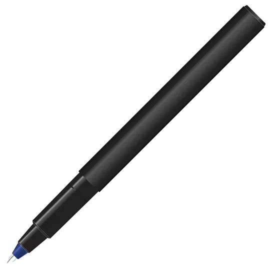 Bolígrafo antifraude ultra fino Uni Ball Deluxe 0.5 mm color azul blíster