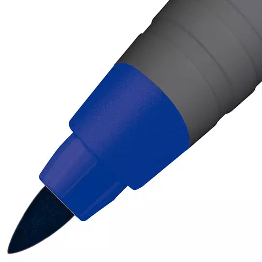 Marcador permanente fino Signal punta ba la 1.5 mm color azul blíster
