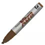 Marcador permanente Signal Xtra punta ci ncel 6 mm color café caja con 12 pzas