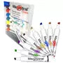 Marcador Magistral Clásico punta cincel 6 mm colores surtidos empaque con 8 pzas