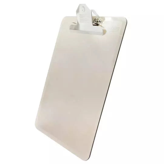 Tabla de plástico Sablón con clip metáli co tamaño carta color humo