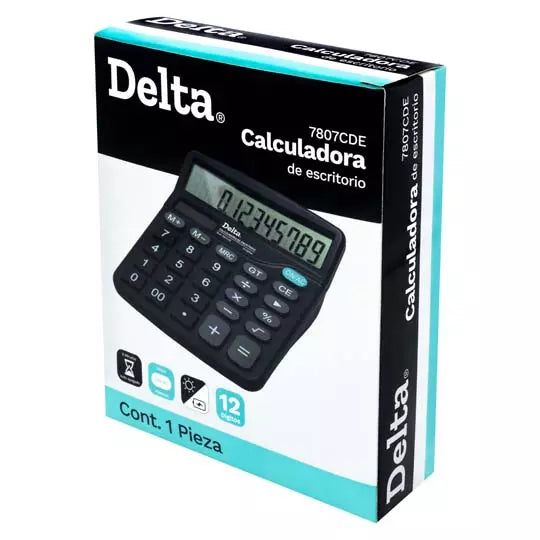 Calculadora de escritorio 12 dígitos Bar rilito calculadora escritorio mediana