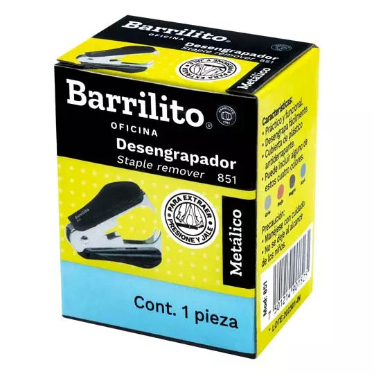 Desengrapador barrilito Barrilito deseng rapador metálico niquelado
