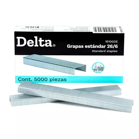 Grapa estándar 26/6 Barrilito caja con 5 000 grapas