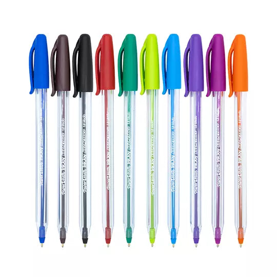 Boligrafo Paper Mate fashion punto media no bolsa con 10 piezas