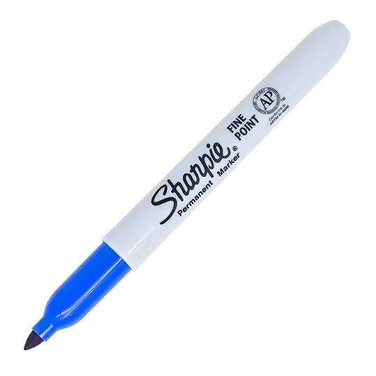 Marcador Sanford 30003 Sharpie Fino Azul Permanente C/12