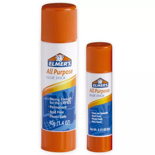 Lápiz adhesivo Elmers 40 gr + 1 barra de 6gr